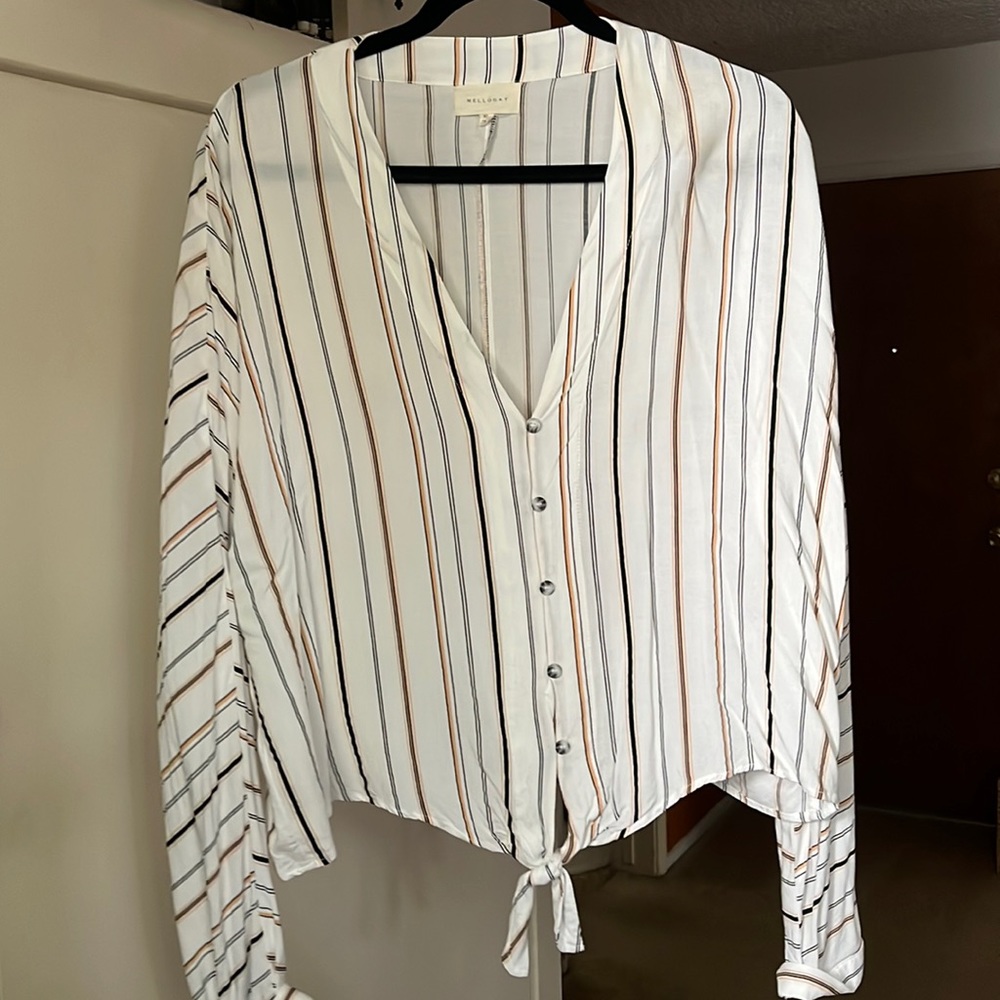 Melloday striped shirt